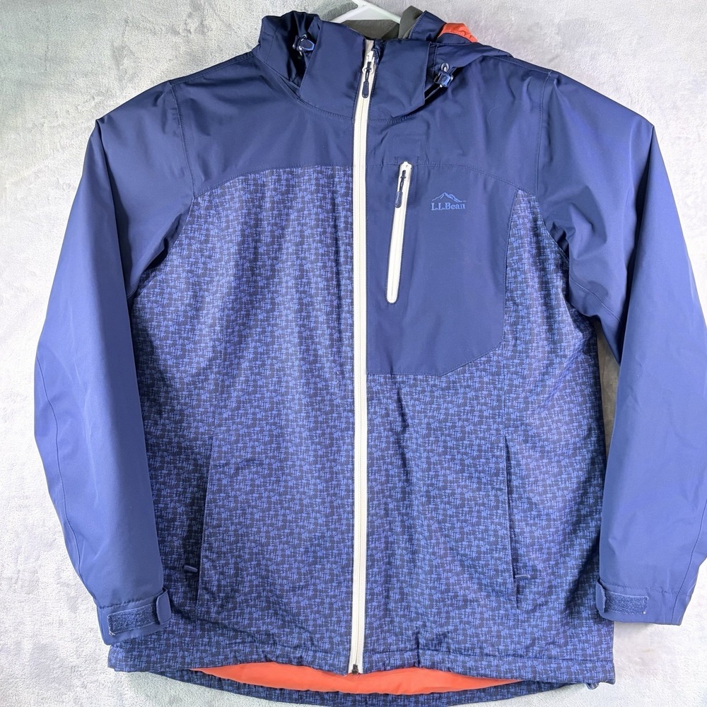 L.L. Bean Women's Insulated Hooded Winter Jacket Coat Size Large‎ Item 500875